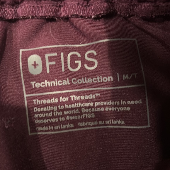 Figs scrub pant Deep Purple - Picture 3 of 3